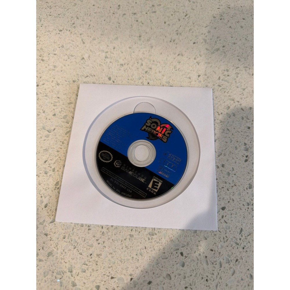 Sonic Heroes Nintendo GameCube Disc Only Tested Authentic